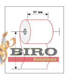 Lentă termo pentru aparatul de casa 57mm x 18m